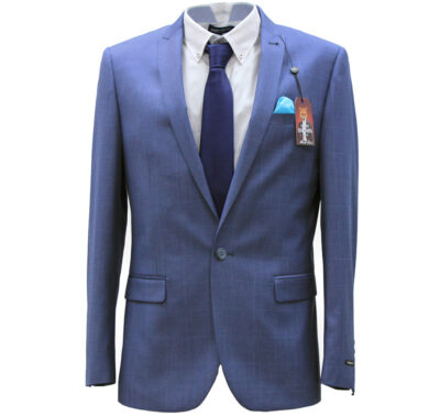 Slim Fit Bright Blue